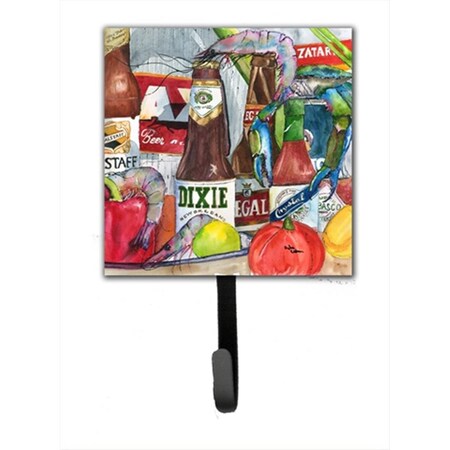 Carolines Treasures New Orleans Beers And Spices Leash Holder Or Key Hook 1017-2SH4